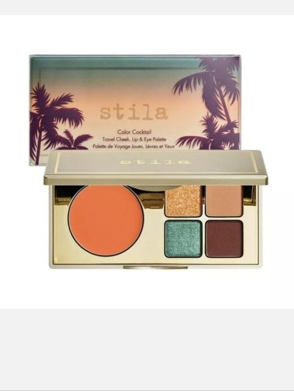 Stila Color Cocktail Travel Cheek, Lip, and Eye Palette